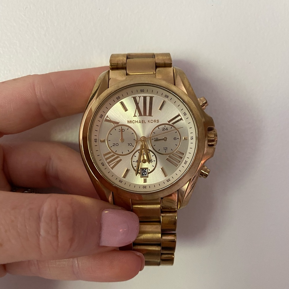 Gold Michael Kors Watch